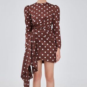 NWT Keepsake the Label Shelter Polka Dot MiniDress